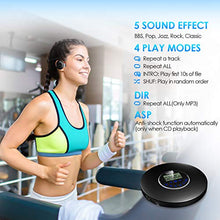 Carica l&#39;immagine nel visualizzatore di Gallery, Gueray Lettore CD Portatile Bluetooth con Batteria al litio 1400 mAh...