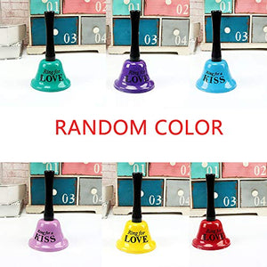 MINGZE Campanella A Mano in Metallo, Colori Multipli Casuali Campanello da... - Ilgrandebazar