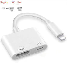Carica l&#39;immagine nel visualizzatore di Gallery, Adattatore Phone HDMI, Kdely Cavo HDMI da Digitale AV bianco - Ilgrandebazar