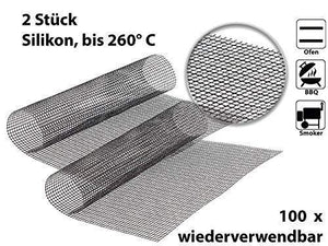 Hootracker BBQ Grill Mat Confezione di 5 tappetini antiaderenti... - Ilgrandebazar