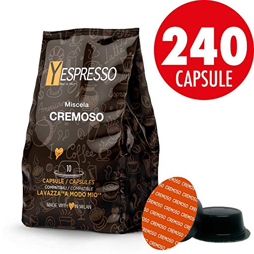 240 capsule compatibili Lavazza a modo mio CREMOSO - Ilgrandebazar