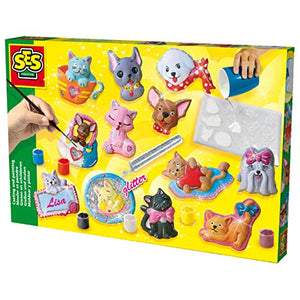 SES-Creative- Animali in Gesso-Cani e Gatti, 1154 - Ilgrandebazar