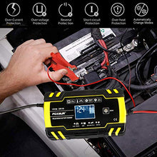 Carica l'immagine nel visualizzatore di Gallery, yotame Caricabatterie Auto Moto 12V/24V 8A, Caricabatteria Multi...