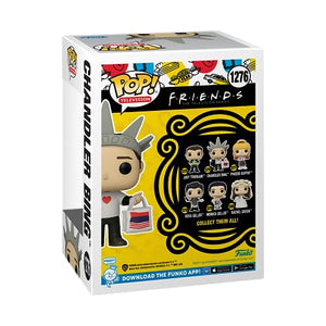 Funko Pop! TV: Friends - New York Chandler Bing - Figura in Vinile da Collezione - Idea Regalo - Merchandising Ufficiale - Giocattoli per Bambini e Adulti - TV Fans - Figura per i Collezionisti