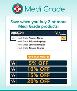 Medi Grade Gocce Auricolari all’Olio Oliva 100% Puro per Pulizia Orecchie –... - Ilgrandebazar