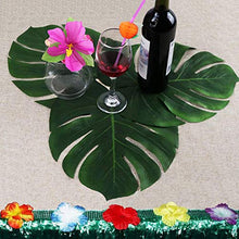 Carica l'immagine nel visualizzatore di Gallery, MMTX Hawaiano Luau Gonna da Tavolo, 9.6ft Table Skirt Decorazioni per Feste...