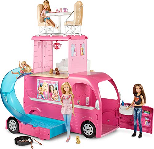 Barbie- Camper con Dettagli Realistici, CJT42 CAMPER SENZA BARBIE - Ilgrandebazar