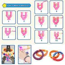 Carica l&#39;immagine nel visualizzatore di Gallery, a ray of sunshine Loom Bands Kit,Elastici Loom,Fare Braccialetti Bambina,DIY...