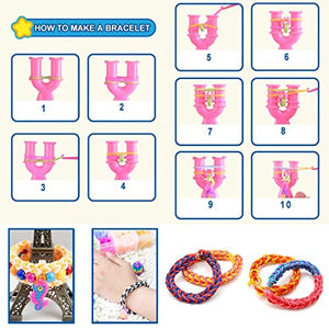 a ray of sunshine Loom Bands Kit,Elastici Loom,Fare Braccialetti Bambina,DIY...