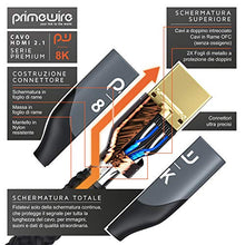 Carica l'immagine nel visualizzatore di Gallery, Primewire – Cavo HDMI 8K da 3 Metri - @ 60Hz 4K @ 120Hz con DSC - 3m