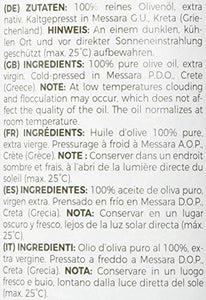 MeaVita 60713 Olio d'Oliva Meavita, Extravergine e Spremuto a Freddo, 1...