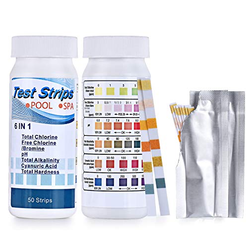 FORMIZON 6 in 1 Piscina Test Strisce, 100 Strisce per Piscina, Pool di...