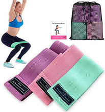 Carica l&#39;immagine nel visualizzatore di Gallery, Fascia elastica per il fitness, set di cinturini la resistenza dell&#39;anca...