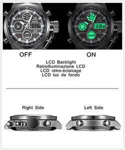 AMST 3003 - Orologio sportivo da polso al quarzo, multifunzione, con... - Ilgrandebazar