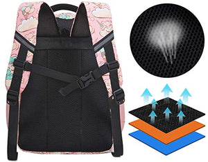 Unicorno Zaino Scuola Elementare Impermeabile Zaini Bambino Sacchetti 13rosa