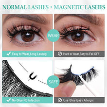 Carica l&#39;immagine nel visualizzatore di Gallery, Ciglia Magnetiche Eyeliner, Kit Finte Magnetiche, Eyeliner...