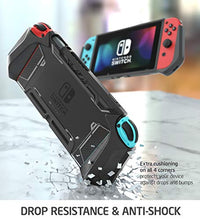 Carica l'immagine nel visualizzatore di Gallery, Custodia Switch, Mumba Cover Antiurto Switch in TPU Dockable Case Nero