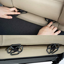 Carica l&#39;immagine nel visualizzatore di Gallery, AmazonBasics - Coprisedile deluxe aperto sui lati in finta pelle, di misura... - Ilgrandebazar