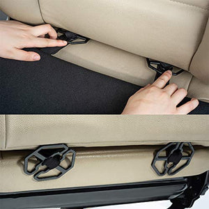 AmazonBasics - Coprisedile deluxe aperto sui lati in finta pelle, di misura... - Ilgrandebazar