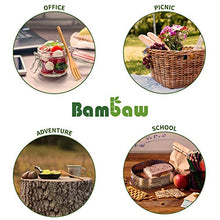 Carica l'immagine nel visualizzatore di Gallery, Bambaw Posate Bambu|Oliva|Posate biodegradabili | Set da 1 kit, Oliva