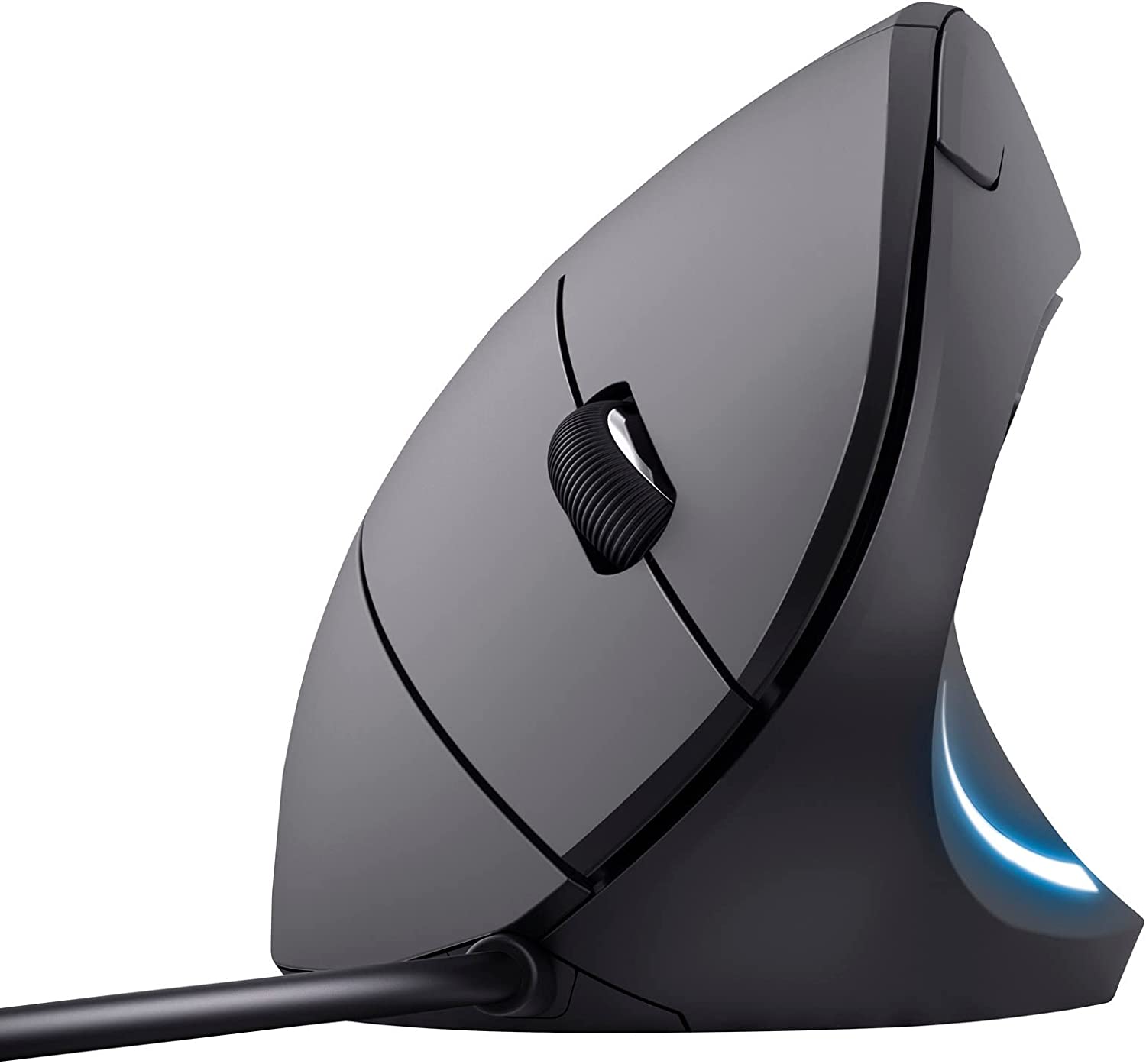 Mouse Verticale Cablato Verto - Ergonomico Con 6 Pulsanti, 1000/1600 DPI, LED - Bianco - Foto 12