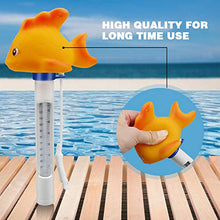Carica l&#39;immagine nel visualizzatore di Gallery, Termometro Piscina, Aiglam Galleggiante con Grandi Dimensioni con...