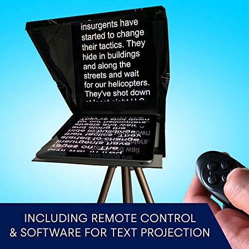 Teleprompter by Leeventi - Compatibile con tutti i dispositivi e treppiedi