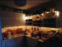 Carica l&#39;immagine nel visualizzatore di Gallery, 25Ft catena a lampadina, luci stringhe con 25 lampadine a incandescenza G40 2