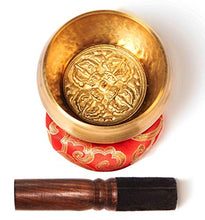 Carica l&#39;immagine nel visualizzatore di Gallery, Campana Tibetana Armonica 7 Metalli 12 cm Originale del Nepal campana 12cm - Ilgrandebazar