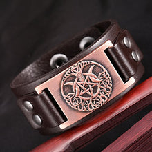 Carica l'immagine nel visualizzatore di Gallery, Skyrim Norse Viking albero della vita Yggdrasill The Antique Copper,brown