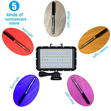 Carica l&#39;immagine nel visualizzatore di Gallery, Suptig - Illuminazione video subacquea con 72 luci a LED, compatibile con...