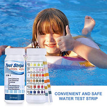 Carica l&#39;immagine nel visualizzatore di Gallery, FORMIZON 6 in 1 Piscina Test Strisce, 100 Strisce per Piscina, Pool di...