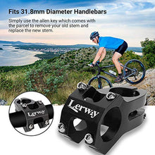 Carica l&#39;immagine nel visualizzatore di Gallery, LERWAY 31,8mm MTB Attacco Manubrio Stelo Sostituzione degli Accessori per...