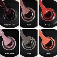 Carica l&#39;immagine nel visualizzatore di Gallery, Kit Semipermanente Unghie Professionale  6 Smalti Primer Base Top Ruby