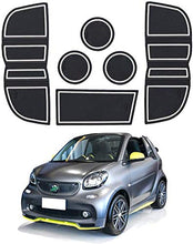 Carica l&#39;immagine nel visualizzatore di Gallery, LFOTPP Tappetini Gomma per Smart Fortwo, Tappetino Antiscivolo per...