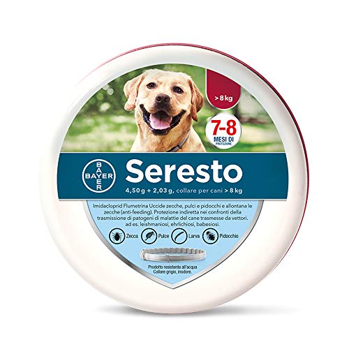Seresto Collare Cani Medio/Grande > 8 kg, 70 cm - Ilgrandebazar