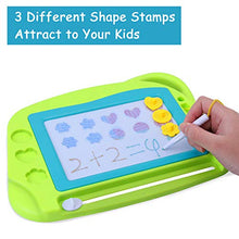 Carica l&#39;immagine nel visualizzatore di Gallery, AiTuiTui Lavagna Magnetica per Bambini, 4 Colori Colorati Lavagnetta Verde