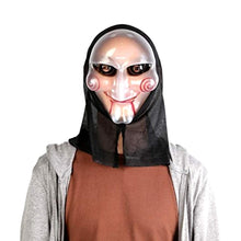 Carica l&#39;immagine nel visualizzatore di Gallery, KIRALOVE Maschera Saw l&#39; Enigmista per Costume - Assassino - Bianco - Ilgrandebazar