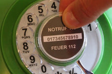 Carica l'immagine nel visualizzatore di Gallery, Telefono vintage cellulare / da tavolo - Opis 60s mobile rossoso - Ilgrandebazar