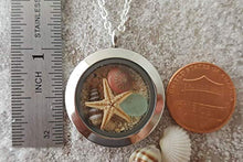 Carica l&#39;immagine nel visualizzatore di Gallery, Hawaii memoria Locket in una confezione regalo, 25mm, naturale vetro mare,... - Ilgrandebazar