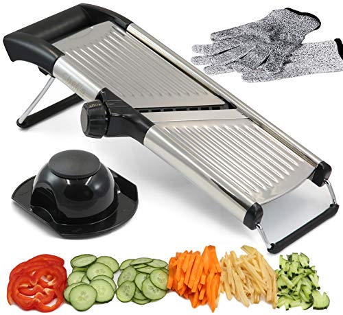 Affettatrice Mandolina Regolabile della Chef’s INSPIRATIONS. Perfetta per... - Ilgrandebazar