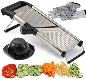 Affettatrice Mandolina Regolabile della Chef’s INSPIRATIONS. Perfetta per... - Ilgrandebazar