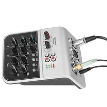 Carica l&#39;immagine nel visualizzatore di Gallery, Neewer NW02-1A Mixer Console 2 Canali Economico per Microfono a 2 Channel - Ilgrandebazar