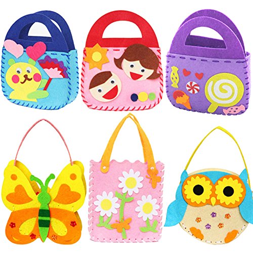 Dsaren 6 pacchi Kit da Cucito Fai Te per Bambini attività Creative 6 Pack - Ilgrandebazar