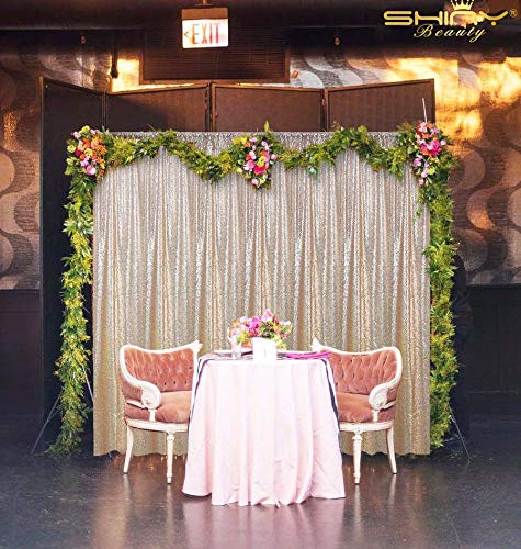 Copertura Per Arco Da Feste In Tessuto Paillettes - Sfondo Lucido Per Matrimoni E Compleanni - Foto 8