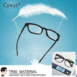 Cyxus Occhiali luce blu bloccanti per 1-nero / Edizione Di Aggiornamento 2019 - Ilgrandebazar