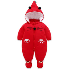 Carica l&#39;immagine nel visualizzatore di Gallery, Bambino Ragazze Ragazzi pagliaccetto Neonato addensare Snowsuit Autunno... - Ilgrandebazar