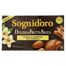 Carica l&#39;immagine nel visualizzatore di Gallery, Sogni Doro Tisana Deliziefrutta Secca Vaniglia, Mandorla e Cannella - 16...