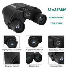 Carica l&#39;immagine nel visualizzatore di Gallery, Binocolo compatto, Achort 12x25 Leggero Portabile Telescopio con...