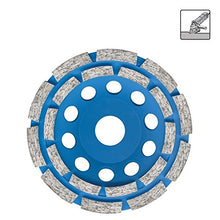 Carica l&#39;immagine nel visualizzatore di Gallery, S&amp;R Mola a Tazza Diamantata/Disco Abrasivo Diamantato 125 per Calcestruzzo,...